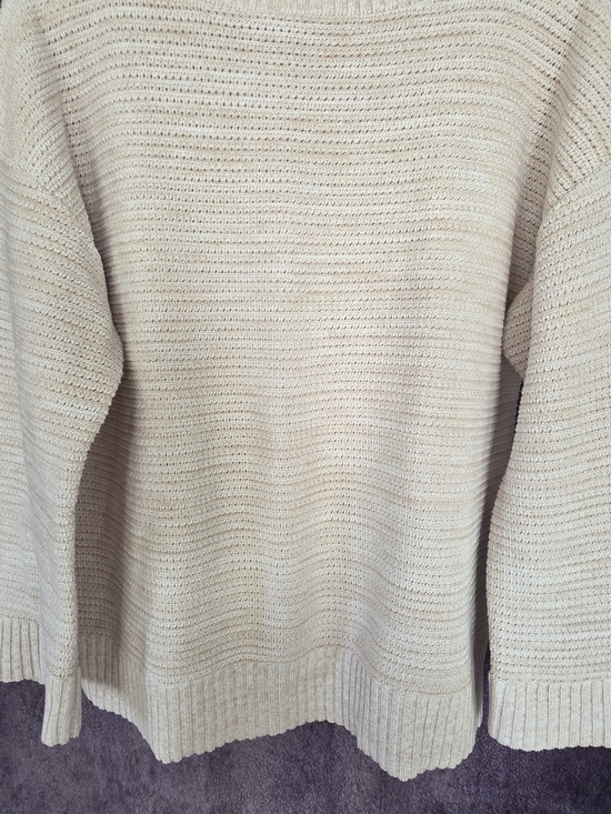 LOFT Sweaters - LOFT Women's Cream Knit Sweater - Medium